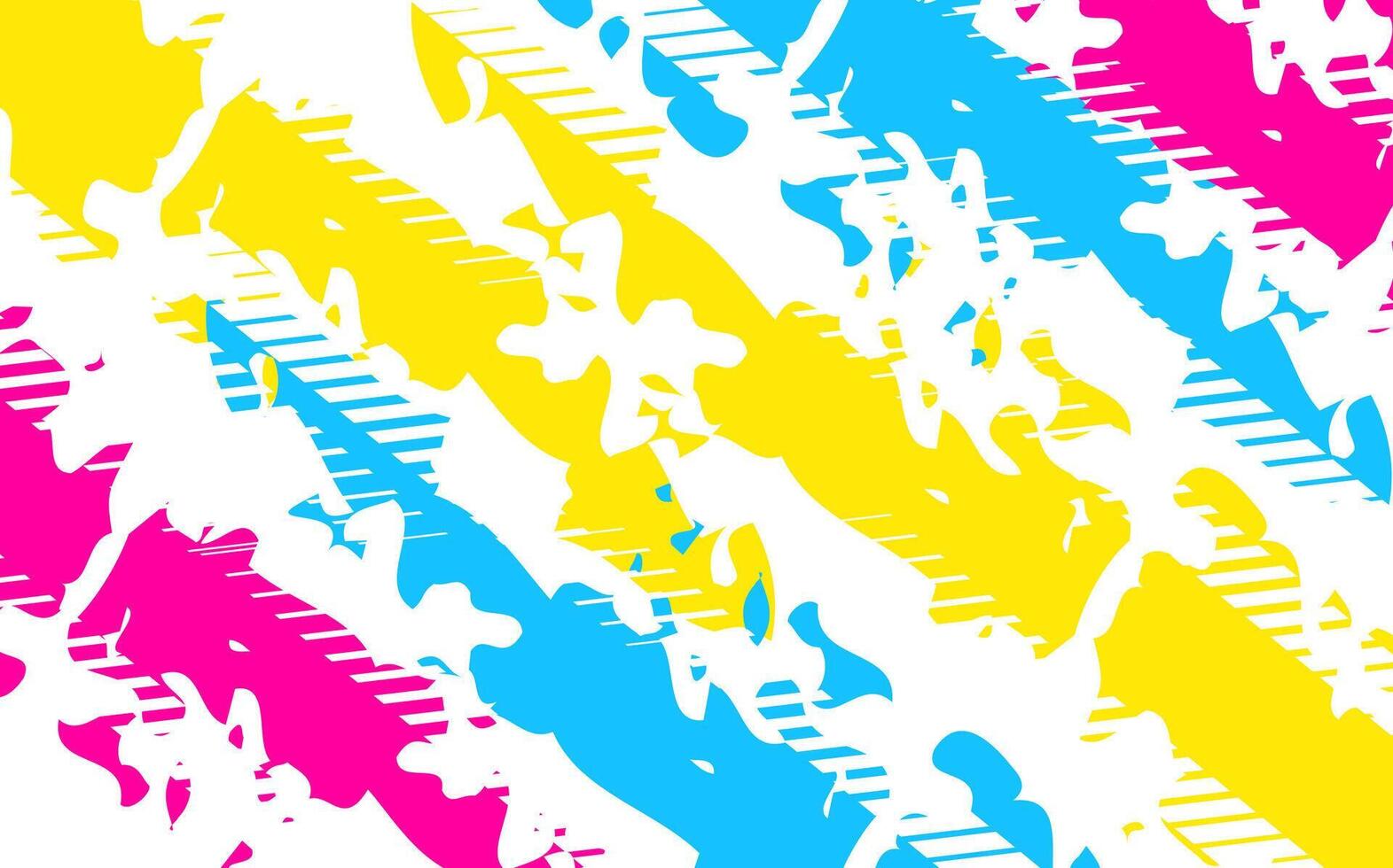 Vibrant Abstract Pattern With Bold Colors and Dynamic Lines vector