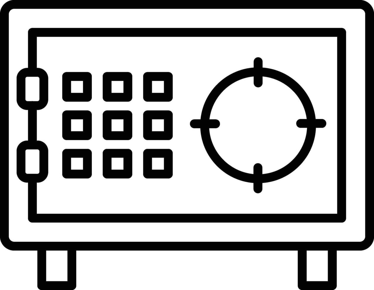 Safe Box Illustration vector