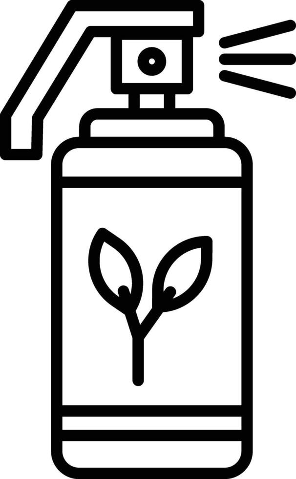 Eco Spray Illustration Icon vector