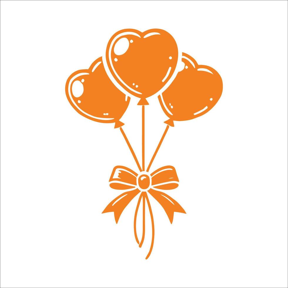 Balloon Symbol Icon vector