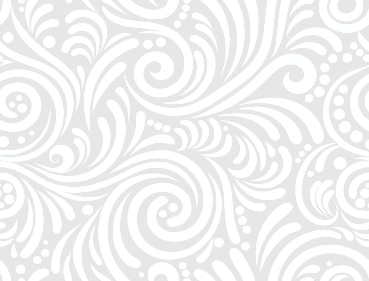 Abstract Swirling Pattern Organic Icon on Light Gray. vector