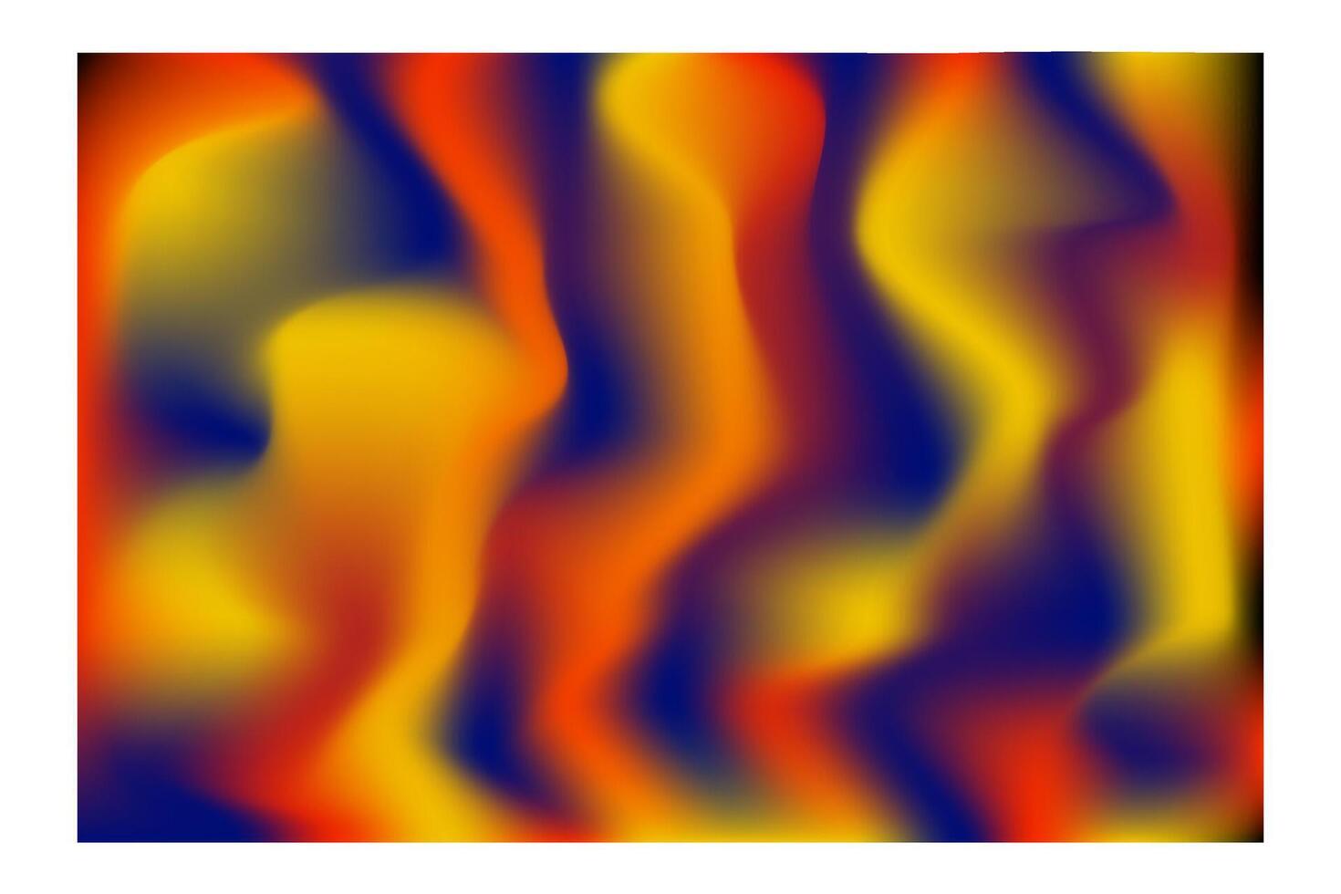 a computer generated image of a red, yellow and blue swirl vector
