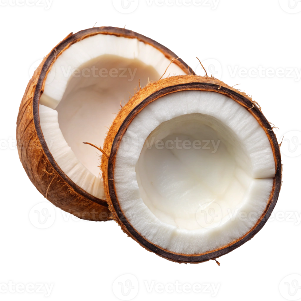 coconuts cut in half png