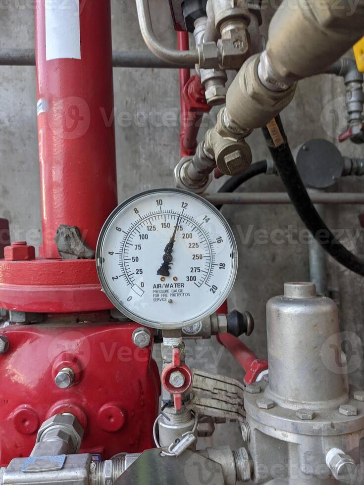 Fire Suppression System Gauge photo