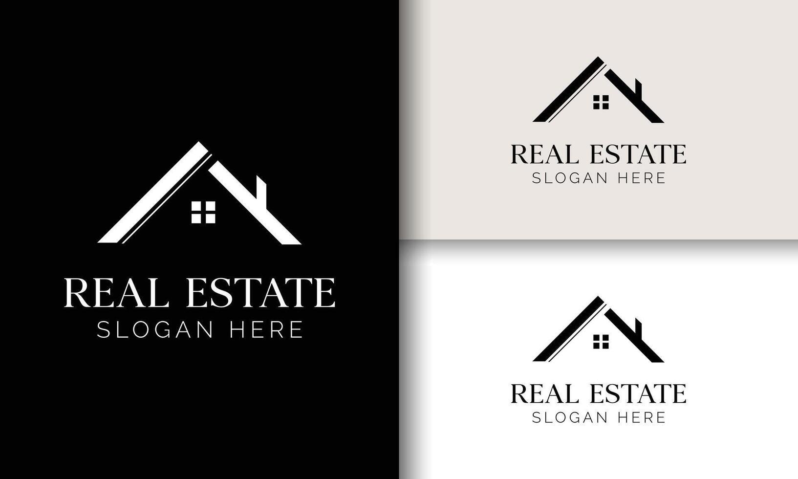 Real Estate logo design, Creative building structure architecture, construction vector