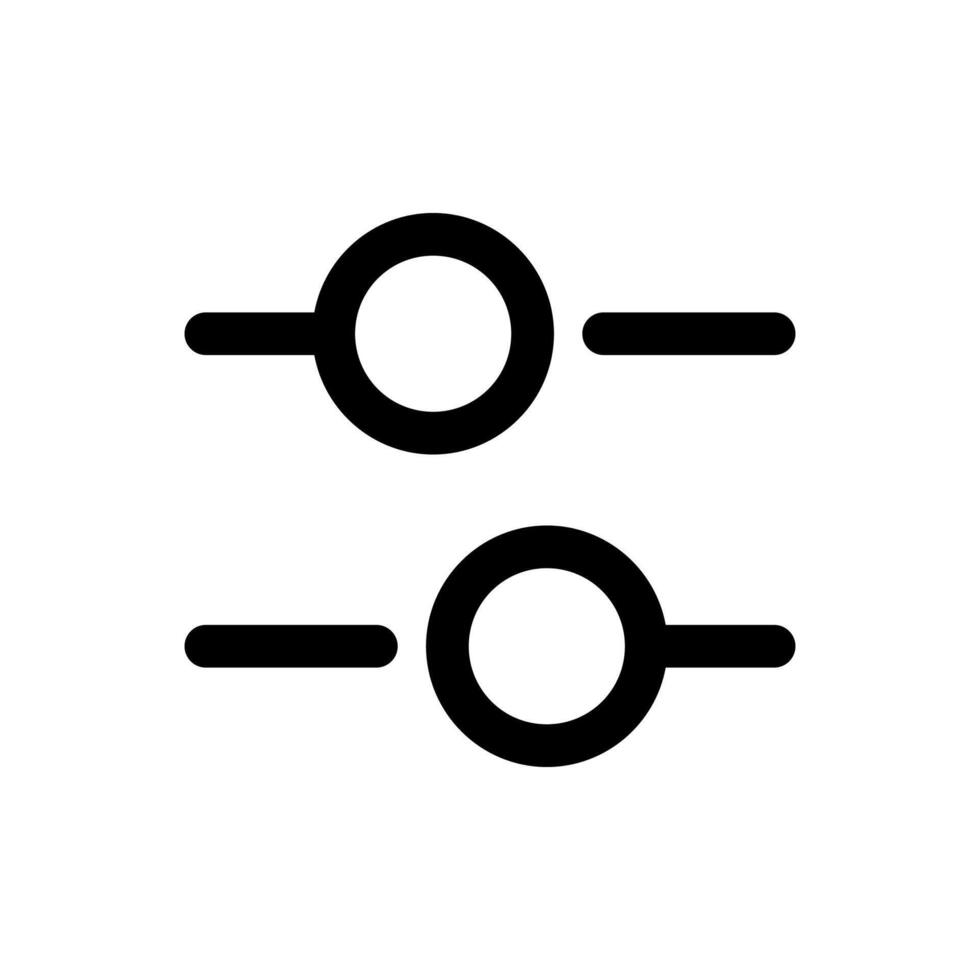setting simple design perfect for ui ux vector