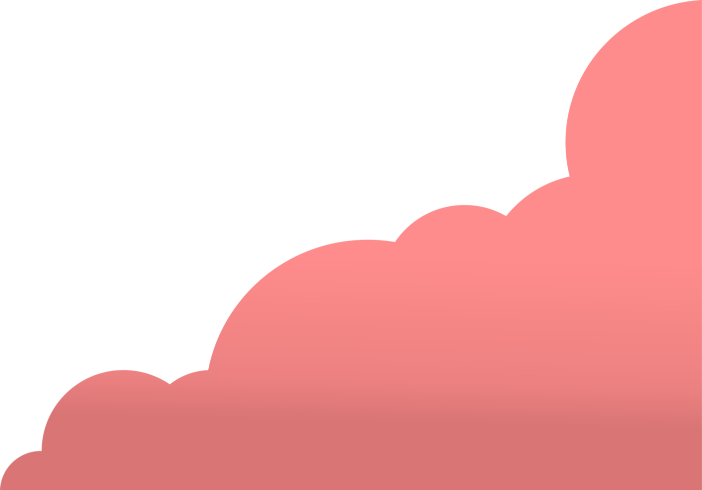 cloud elements for decoration. cloud with simple design png