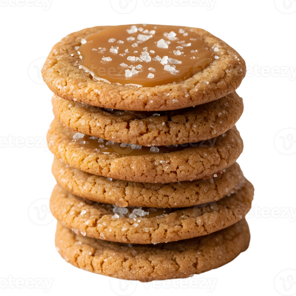 Delightful Sugar Cookies Stacked for Unique Presentations png