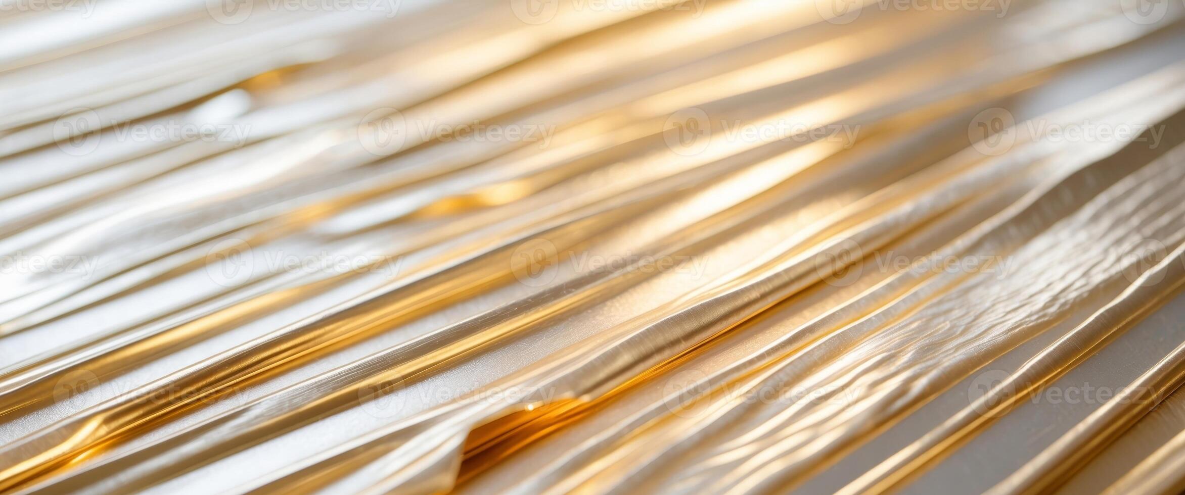 brushed shiny gold metal texture background. photo