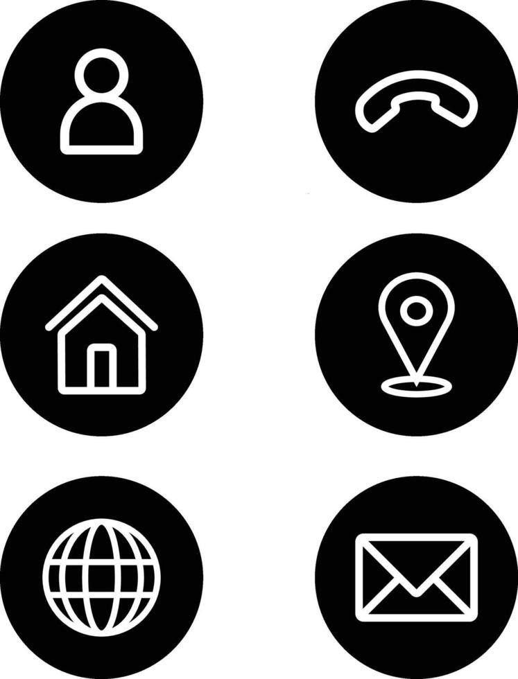 Social media icon set with white background vector