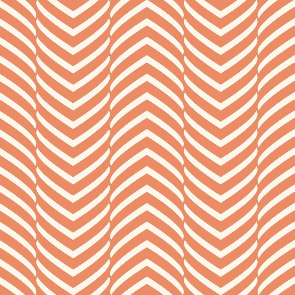 Raw Salmon Japanese Food Pattern Seamless Orange Background design for Sashimi, wrapping, silk, scarf, background, textile, carpet, rug, texture, hand-draw vector