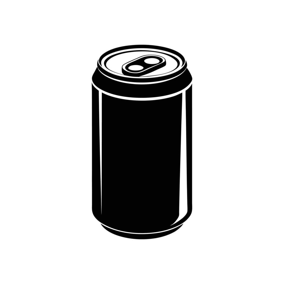Beer silhouette illustration on white background vector