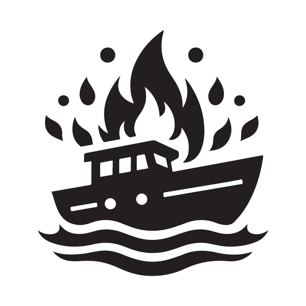 Affordable Fireboat Silhouette Vectors Graphics Online