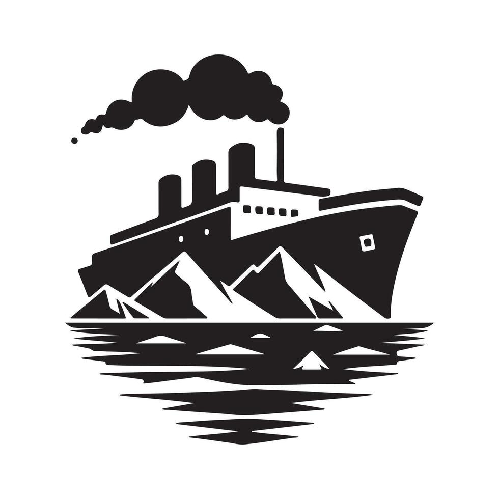 Affordable Icebreaker Silhouette Vectors Art for Creatives