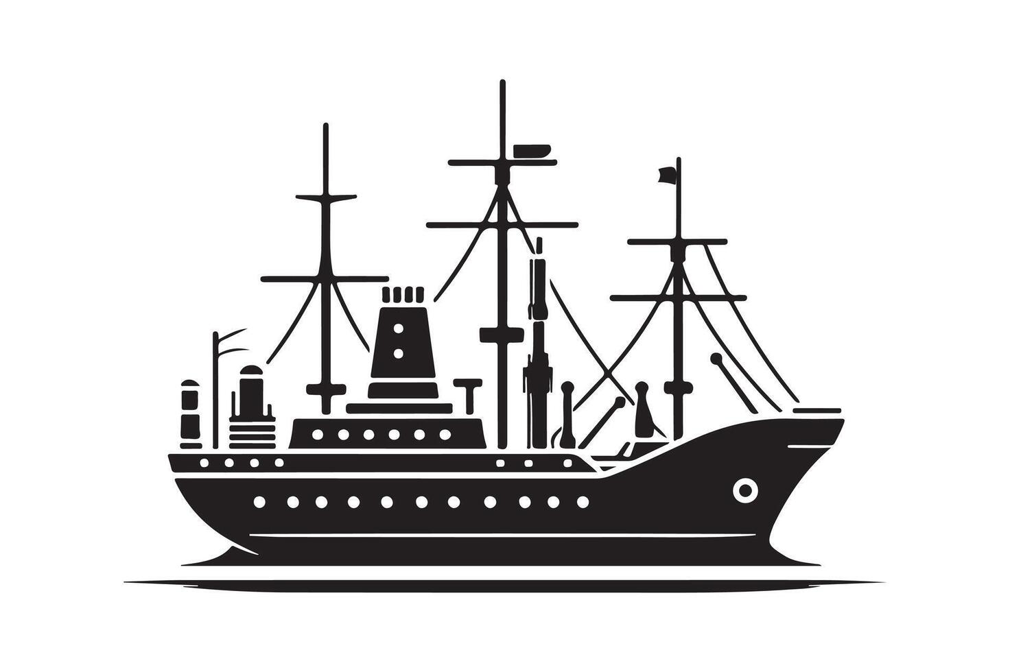 Affordable Research Vessel Silhouette Vectors Illustrations Online