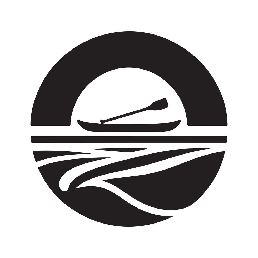 Paddleboard Silhouette Vectors Art for Digital and Print Media