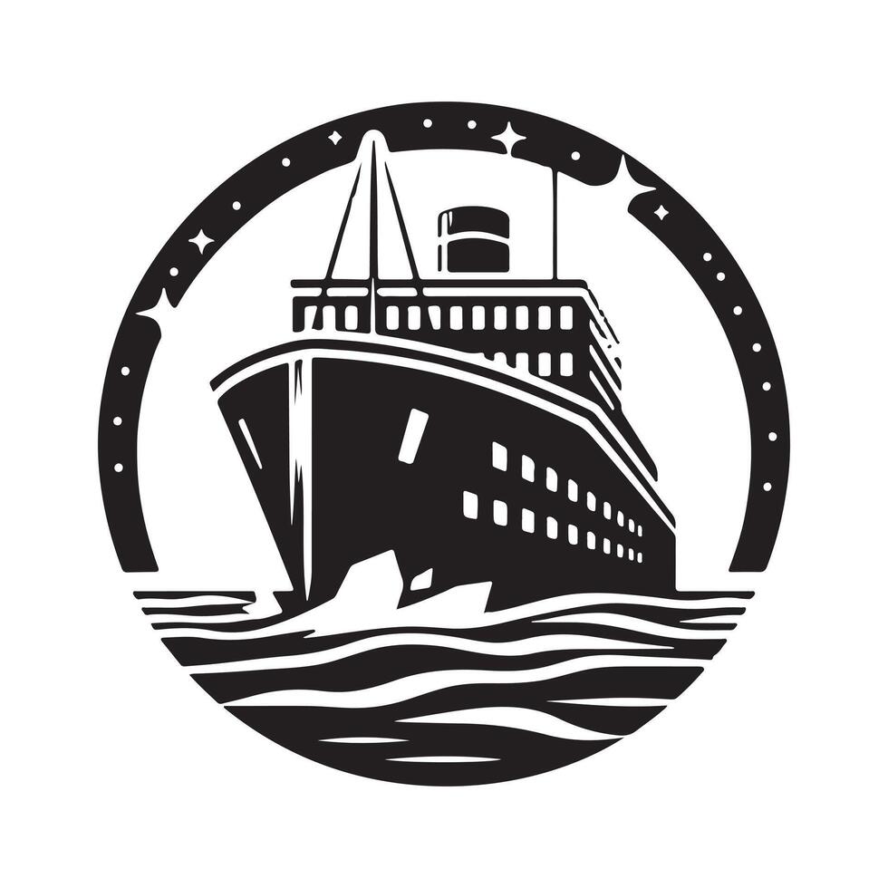 Creative Icebreaker Silhouette Vectors Designs for Digital Use