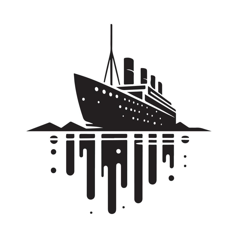 Icebreaker Silhouette Vectors Designs for Modern Projects