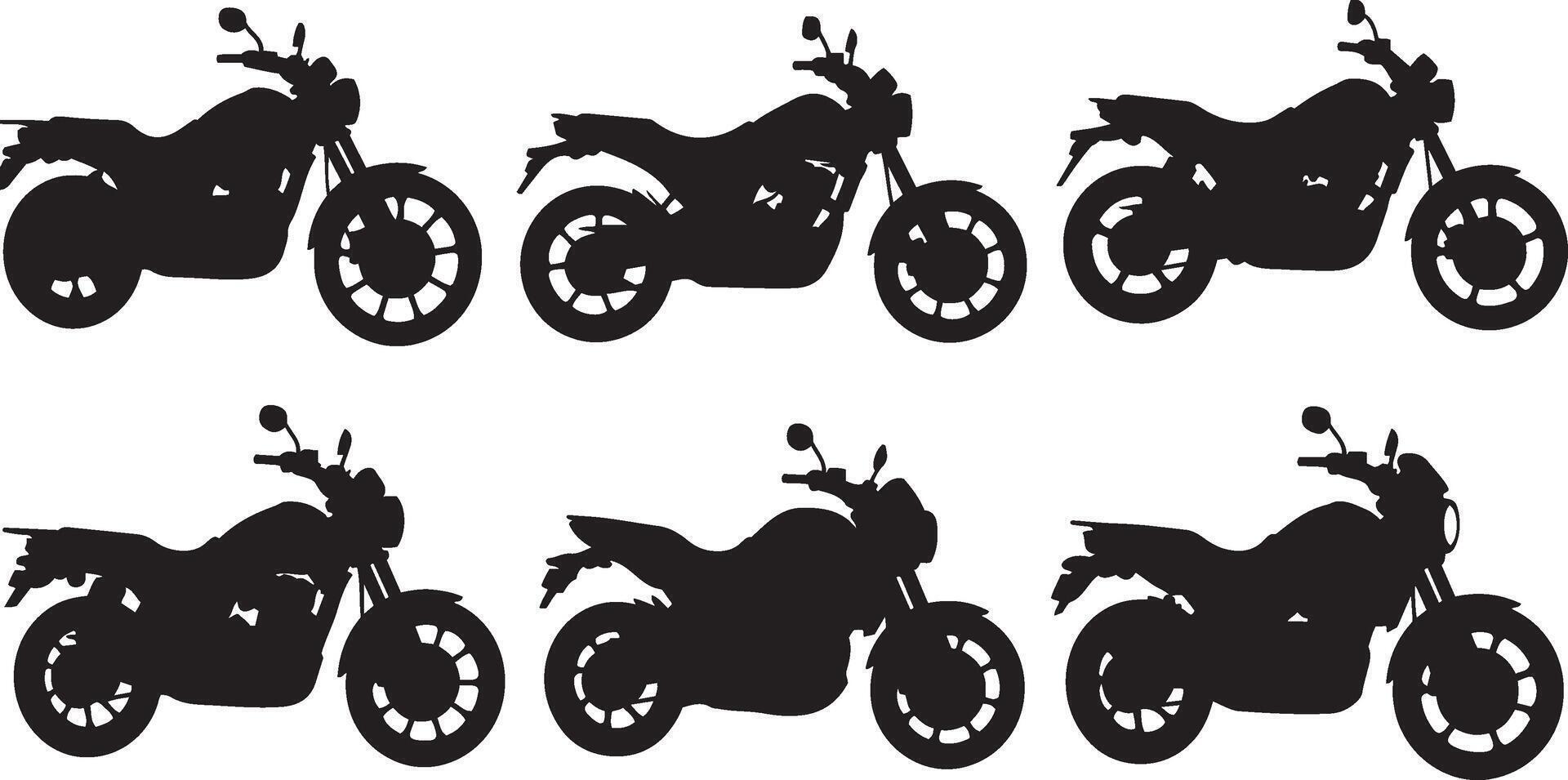 Motorcyclist Clipart for Logos and Graphics vector