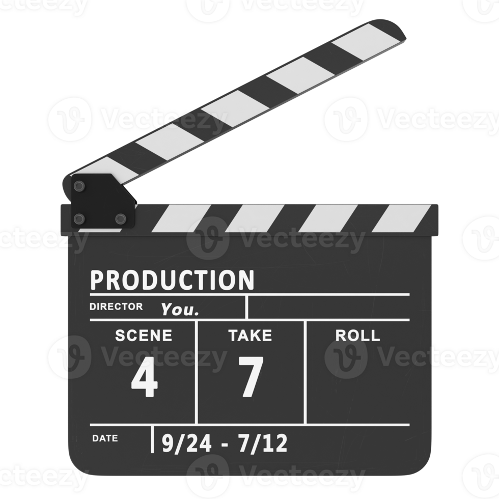 Clapboard - Open png