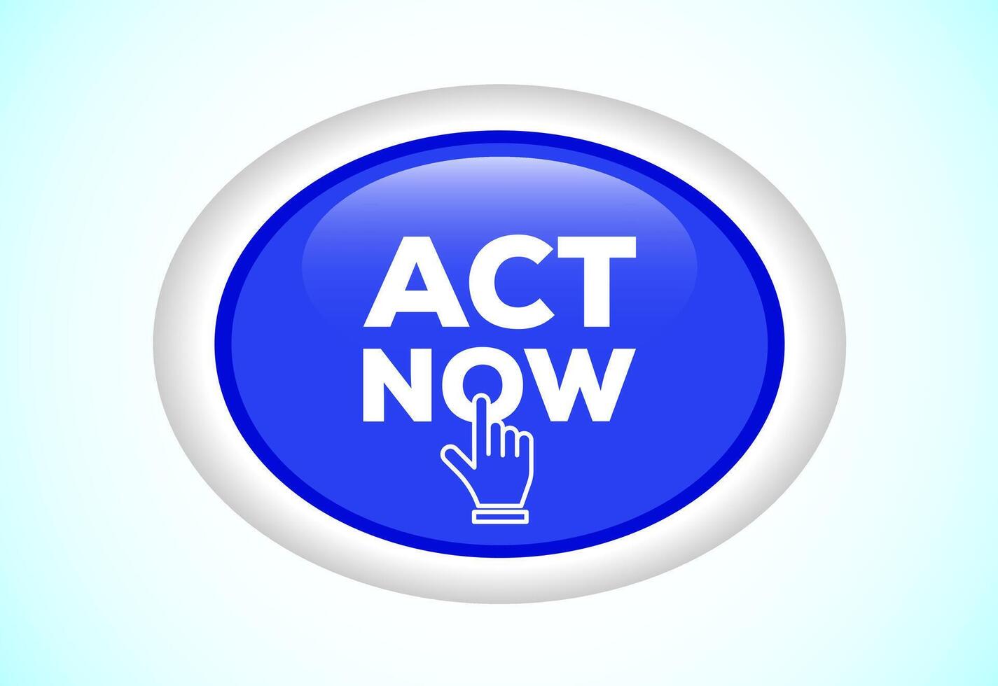 Act now button vector