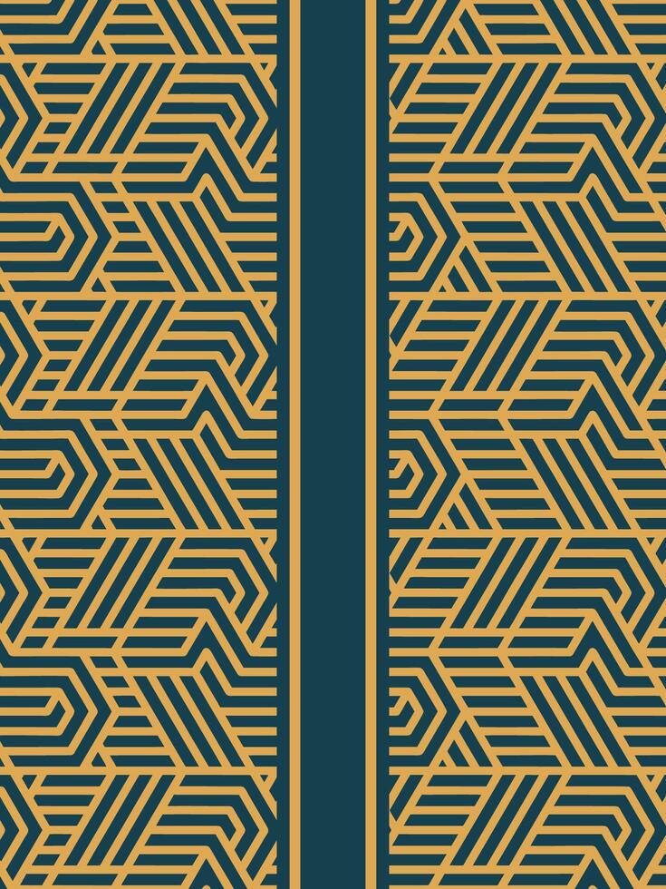 a seamless pattern with geometric shapes vector
