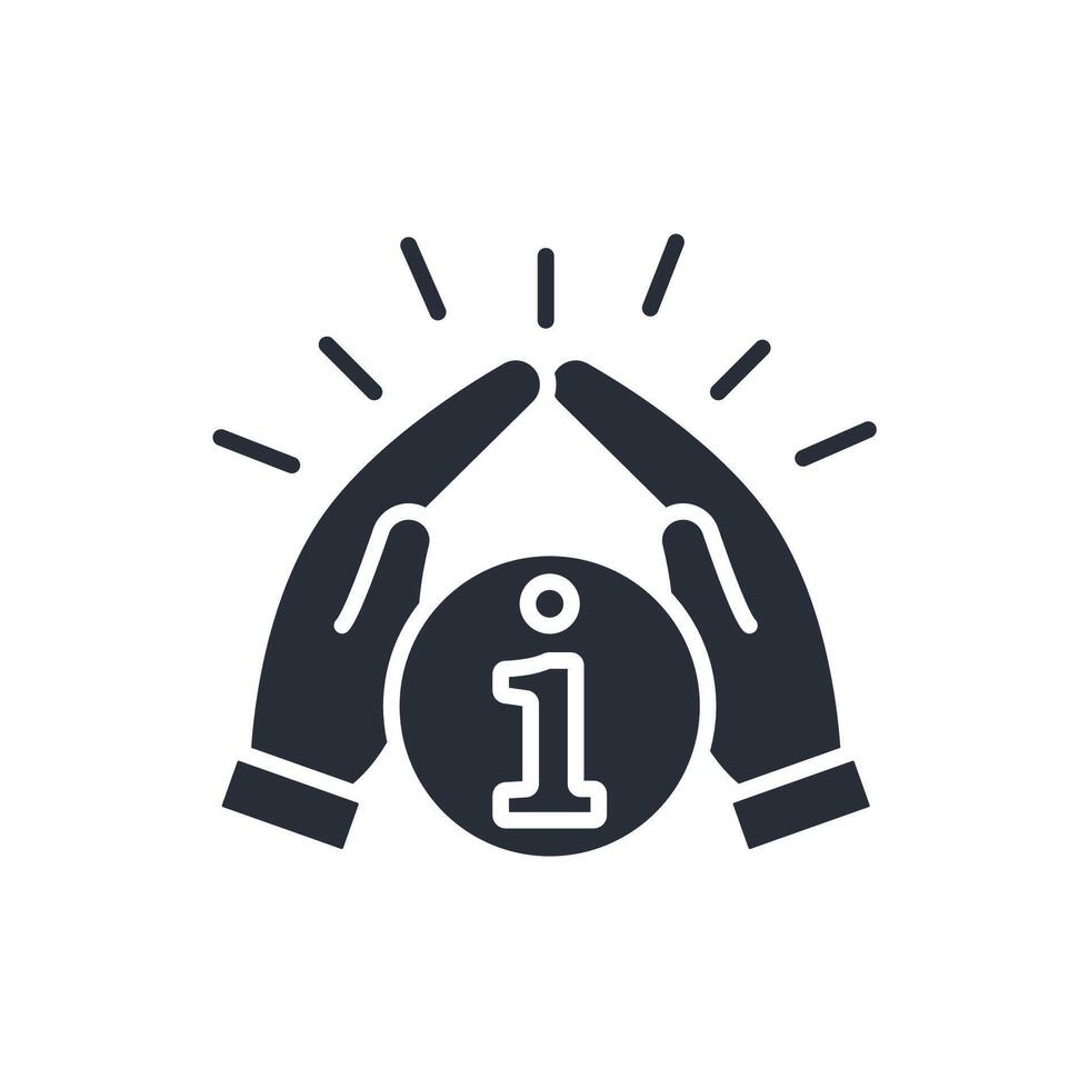inform icon. .Editable stroke.linear style sign vector