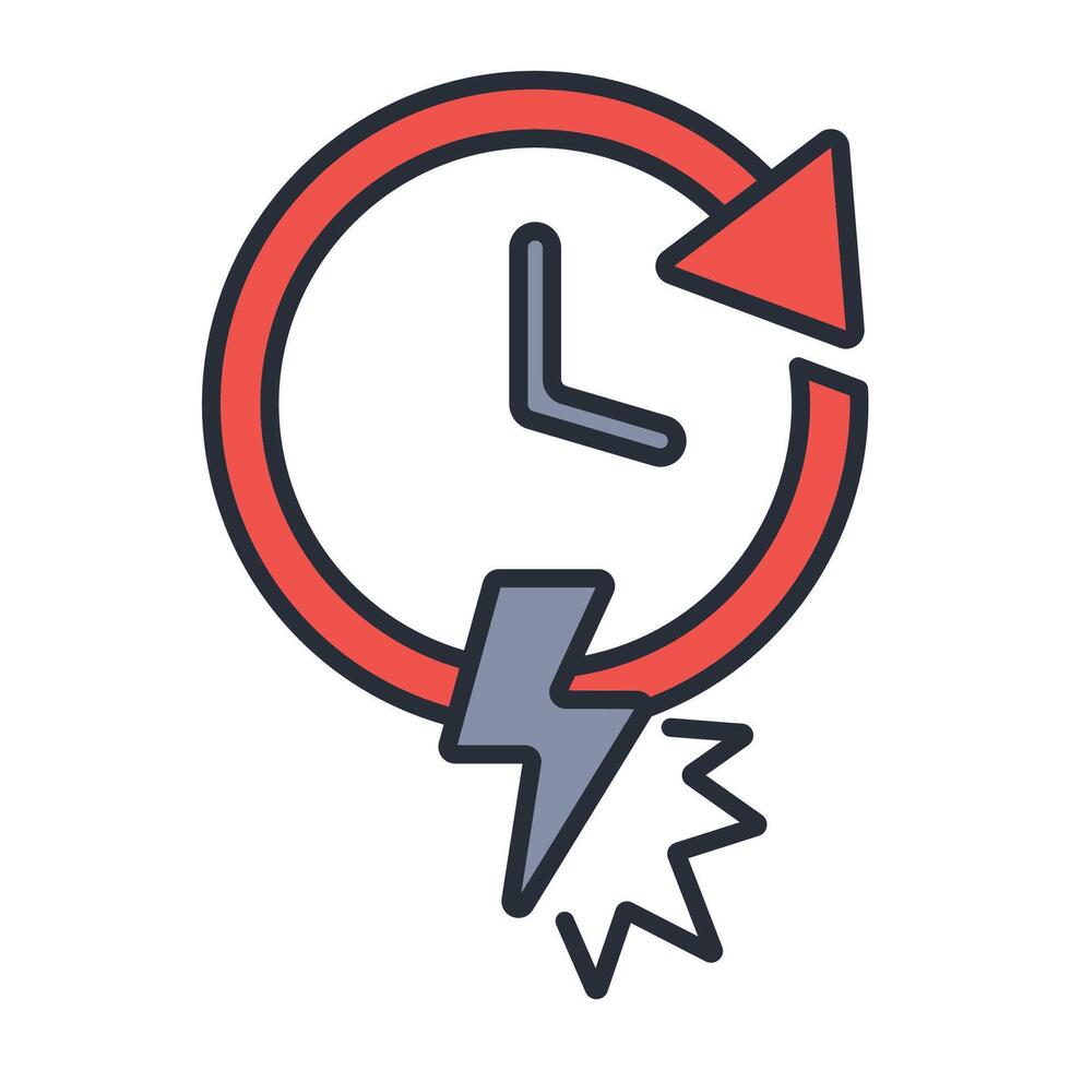 instant access icon. .Editable stroke.linear style sign vector