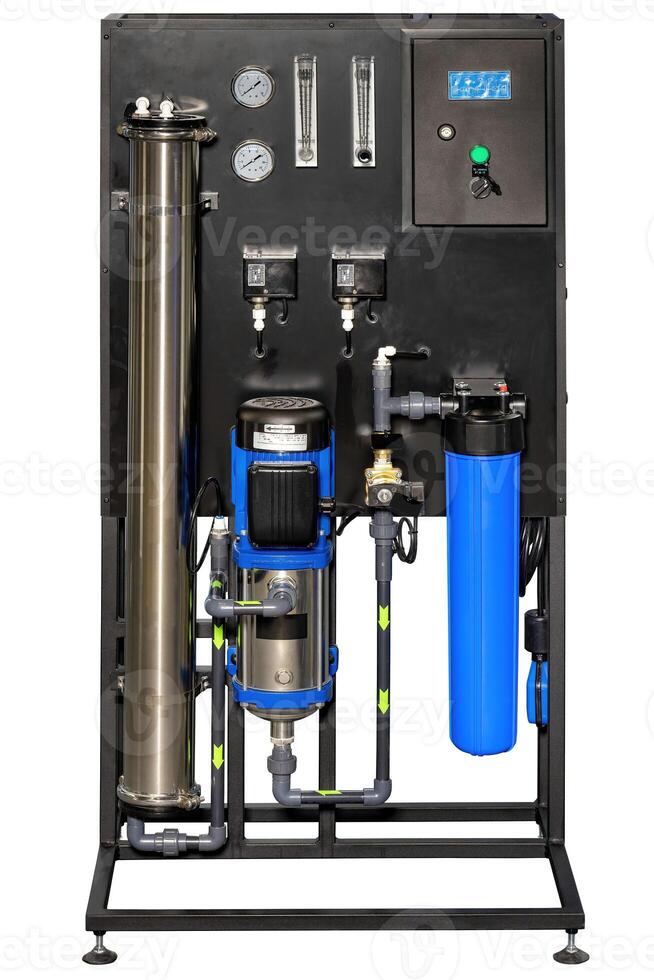Innovative water filtration system designed for efficient purification processes photo