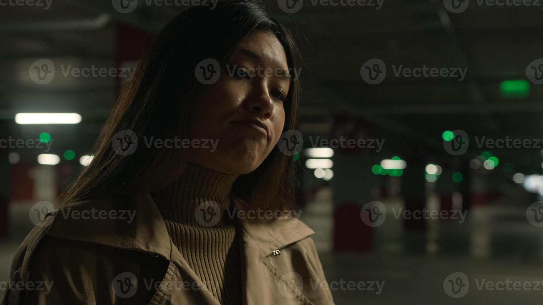 Stressed annoyed upset woman Asian girl student korean chinese multiethnic businesswoman displeased office manager client customer ceo employer dissatisfied failure debt mistake lost business problem photo