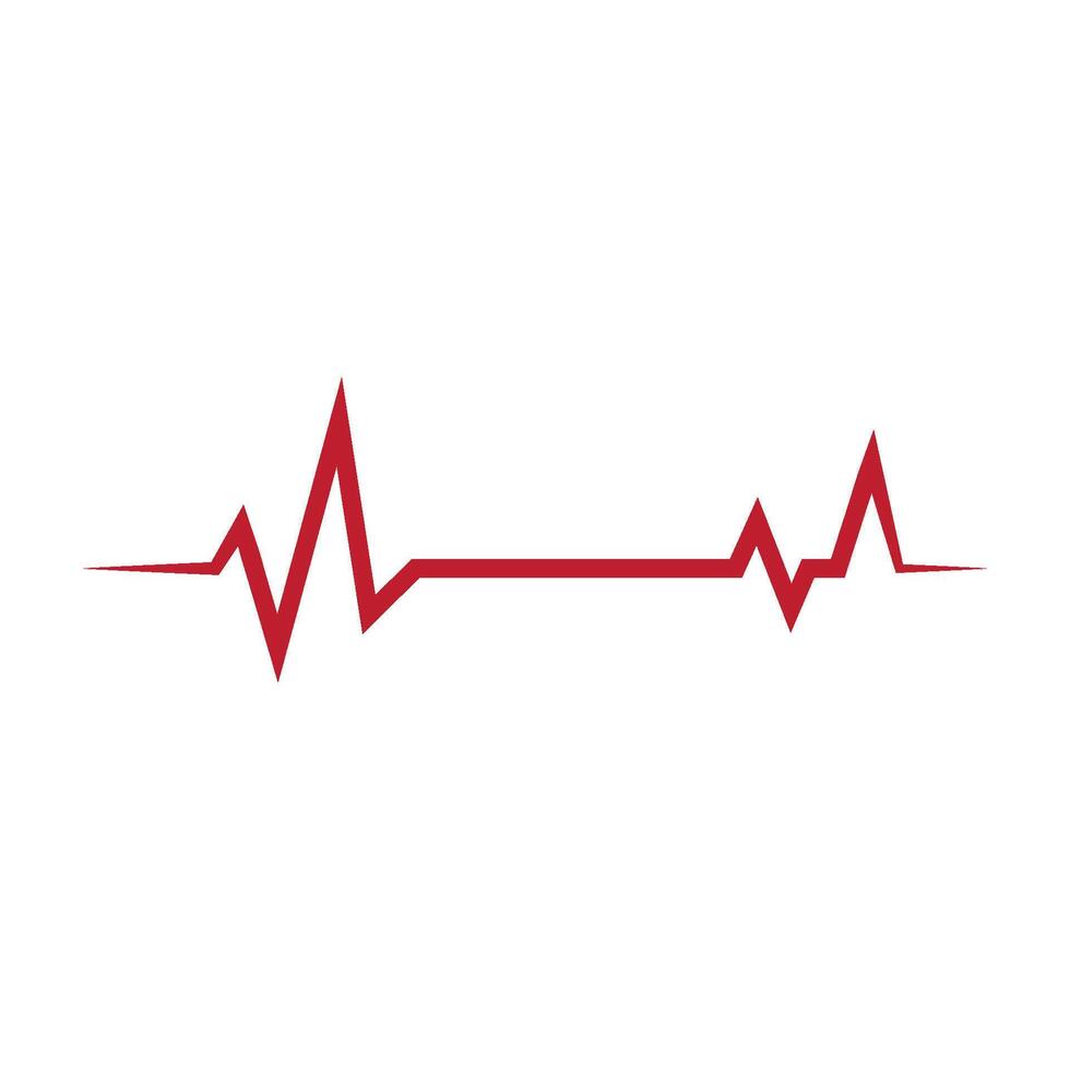 heart rate health icon illustration design template vector