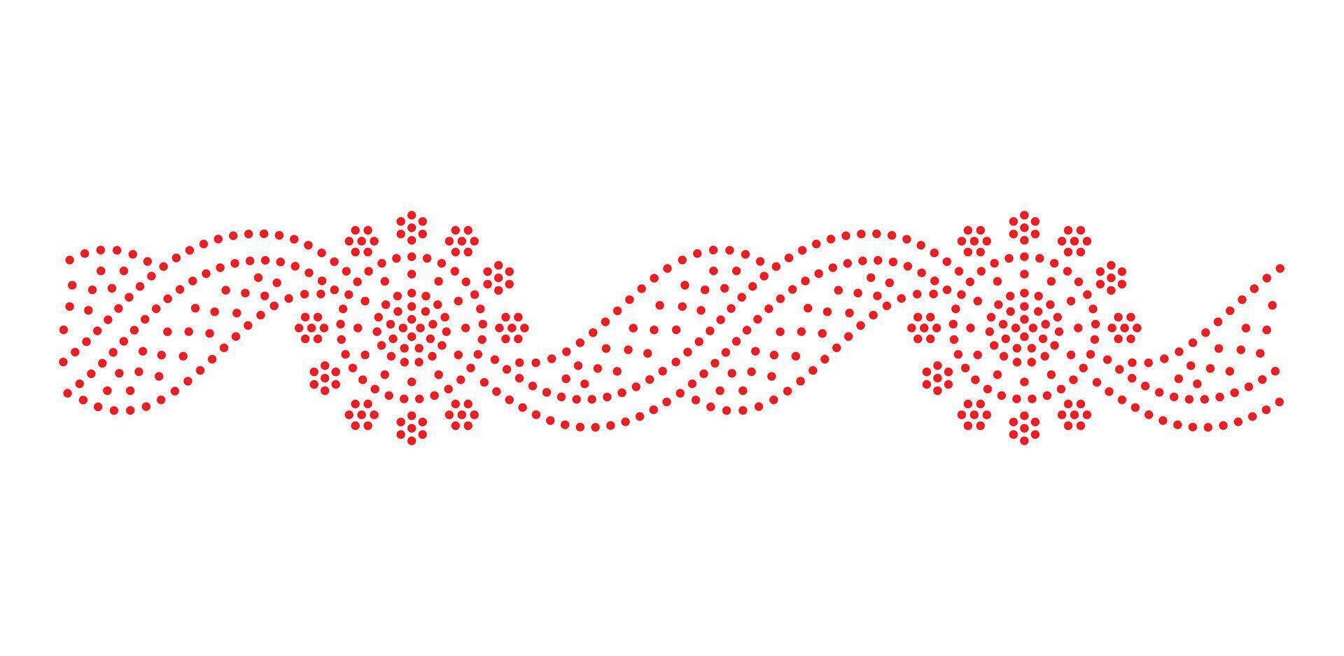 Rhinestone hotfix seamless flower border design for laser cutting, 2.2 mm hole size 6 ss, paisley rhinestone design vector