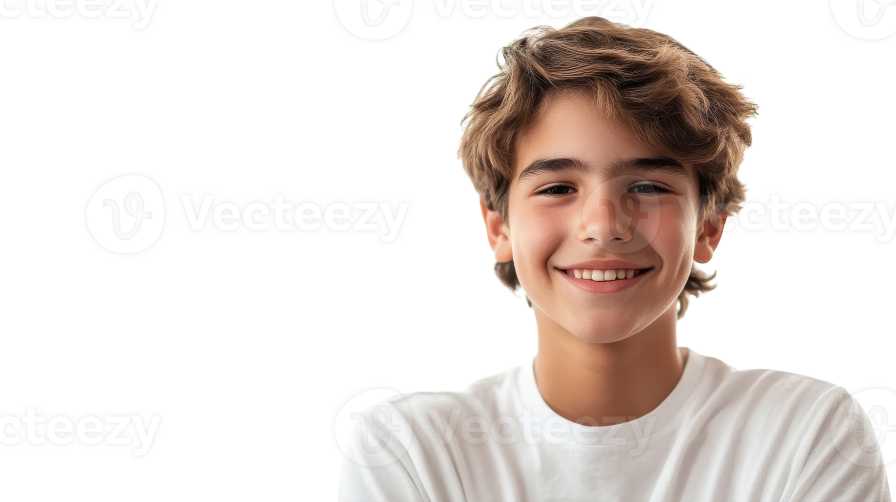 A boy smiles for the camera png