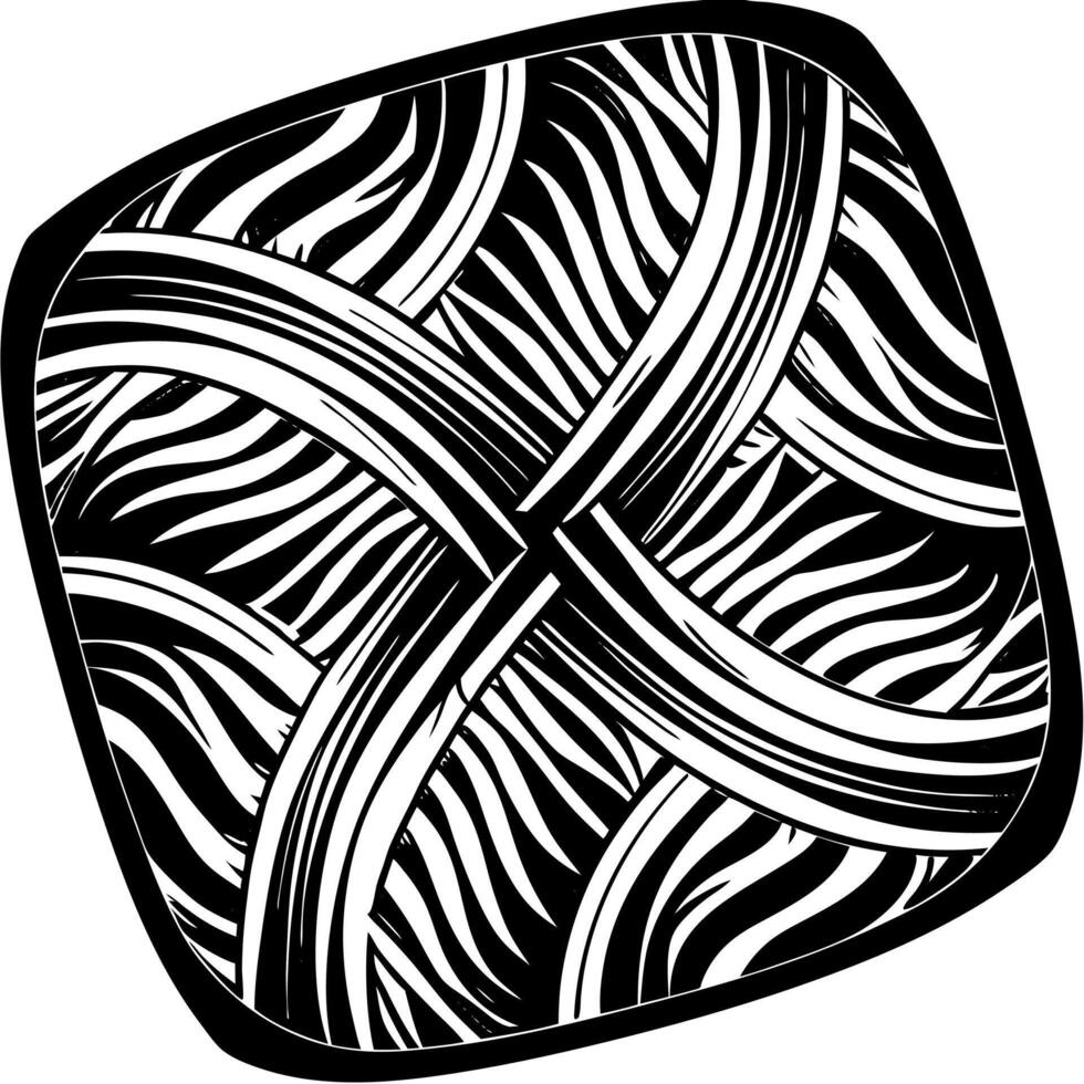 Modern Artistic Abstract Line Pattern Graphic Silhouette for Home and Fashion Decor vector