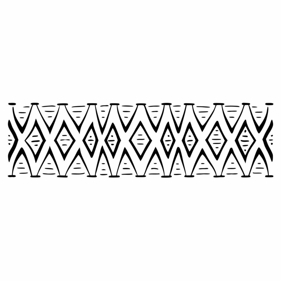 Abstract Graphic Silhouette Texture Line Pattern Design Textile Background Art vector