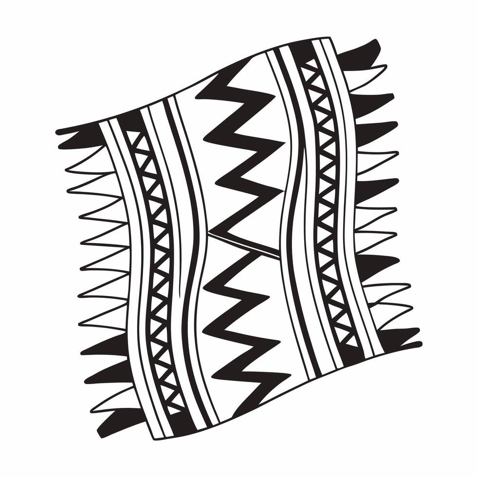 Stylish Abstract Texture and Line Graphic Pattern Textile Design Use vector