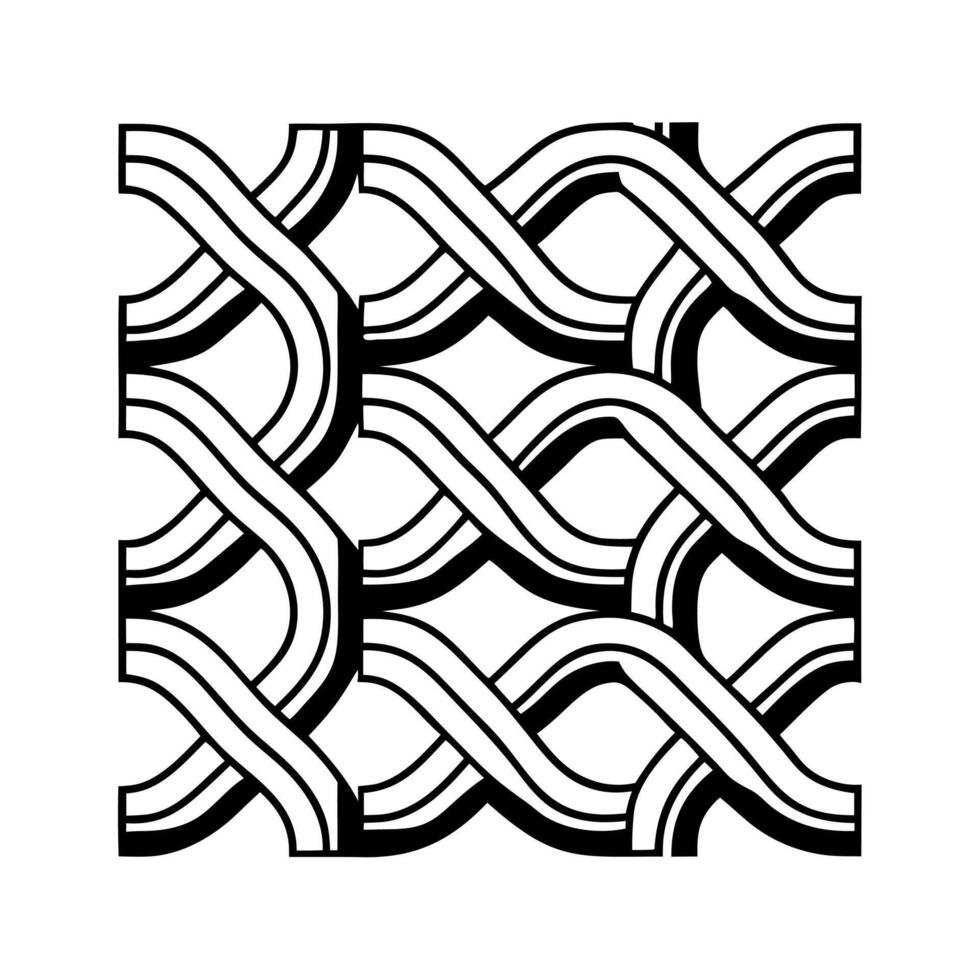 Abstract Graphic Silhouette Texture Line Pattern Design for Textile Background Art vector