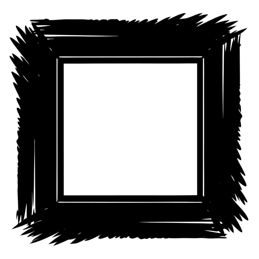 A-frame illustration in modern geometric design for stylish vector