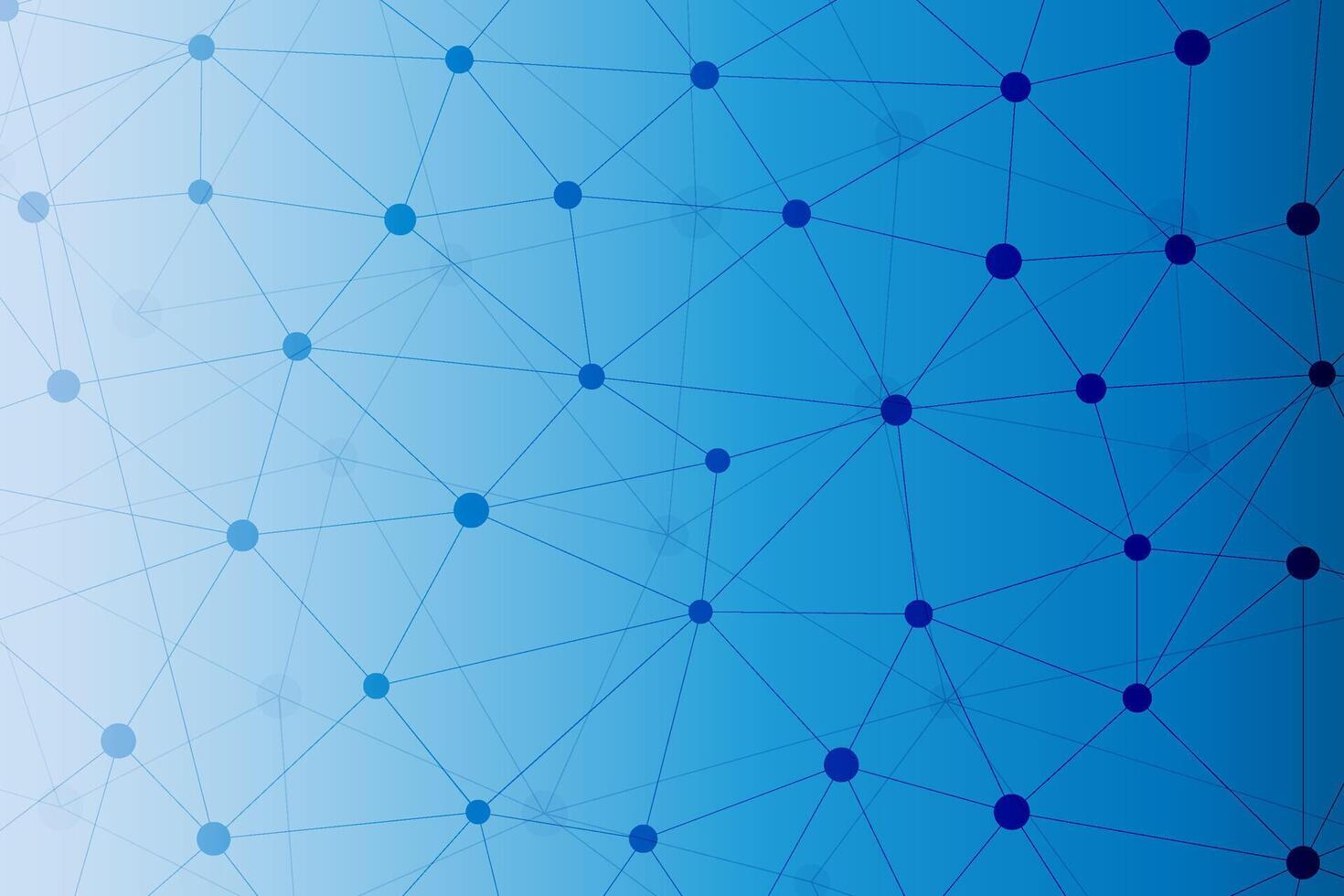 Abstract technology background on blue background vector