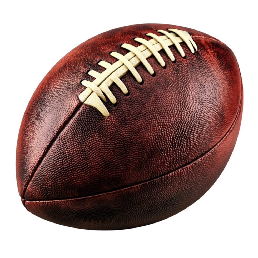 A Classic American Football Ball On Transparent Background png