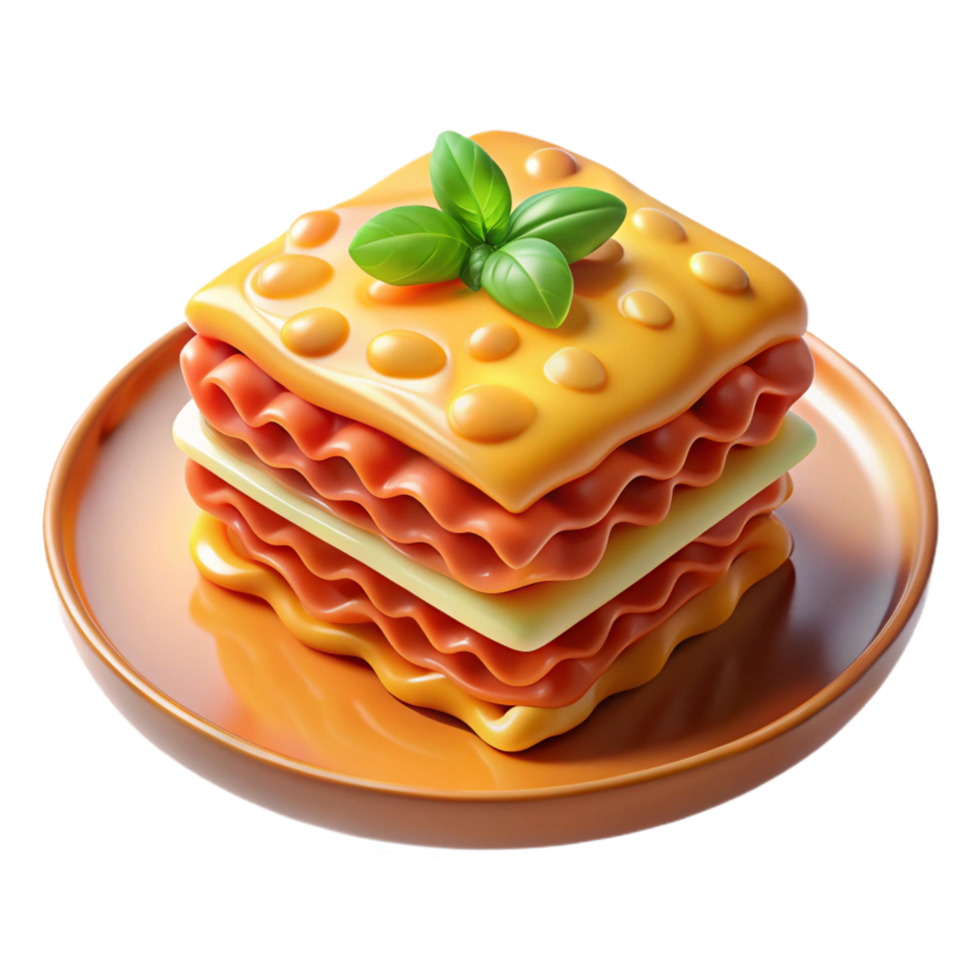 Layered Pasta Bake with Cheese png
