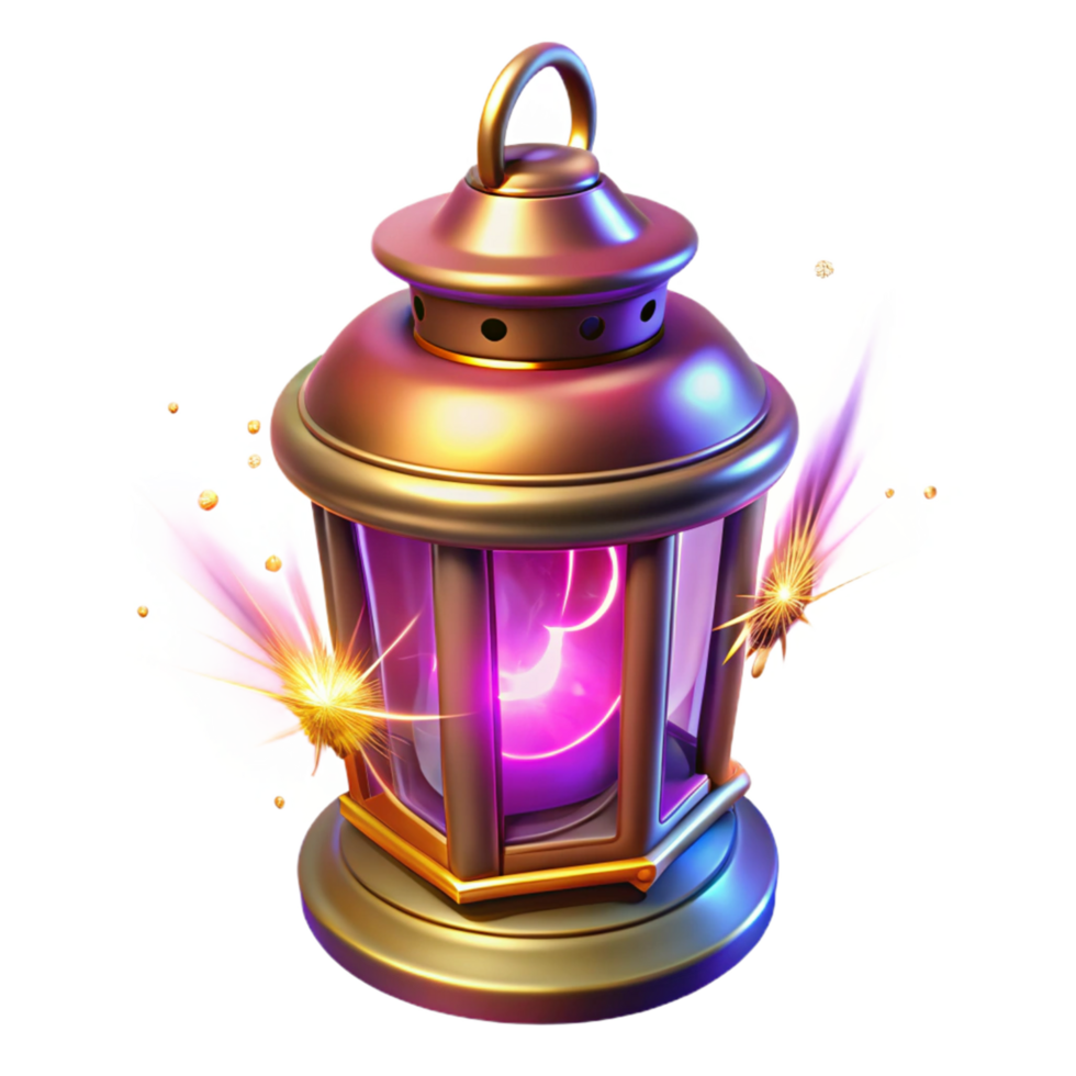 Glowing Lantern Magical Light png