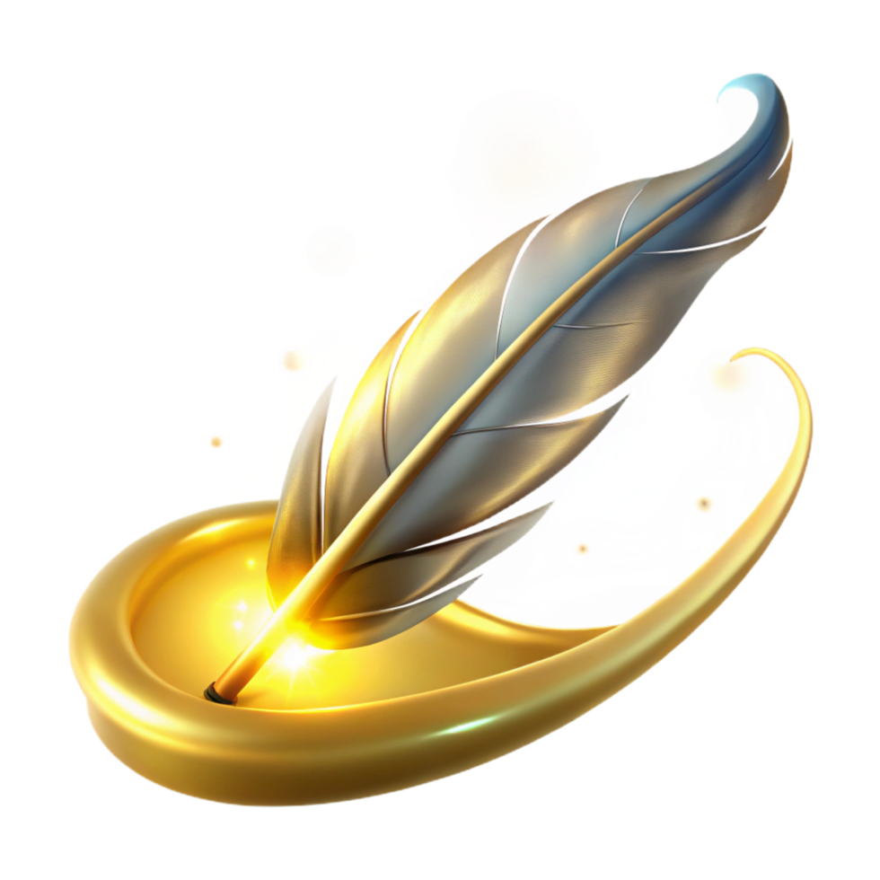 Golden Quill Ink Inspiration png