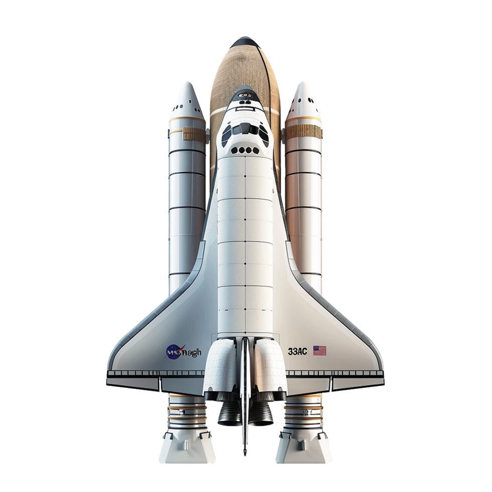 Space Shuttle Ready for Launch NASA Mission Spacecraft png