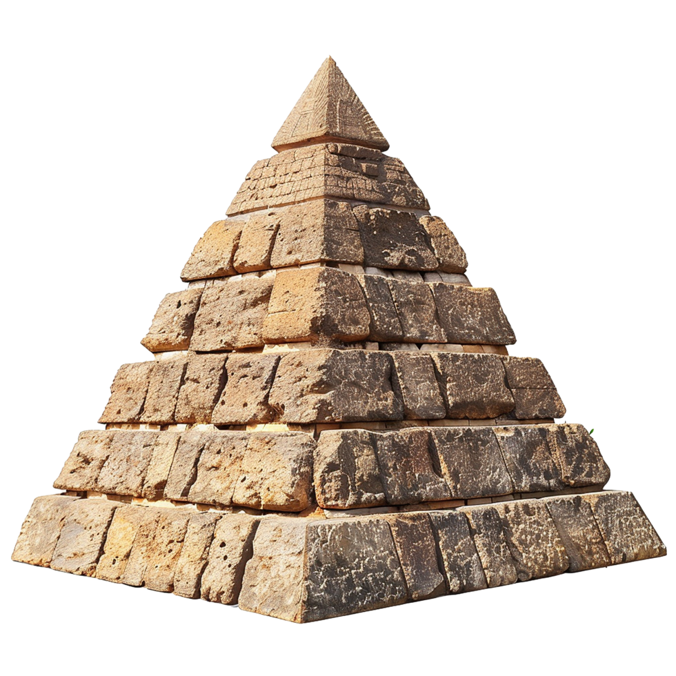 Stone Pyramid Ancient Structure History Architecture Egypt png