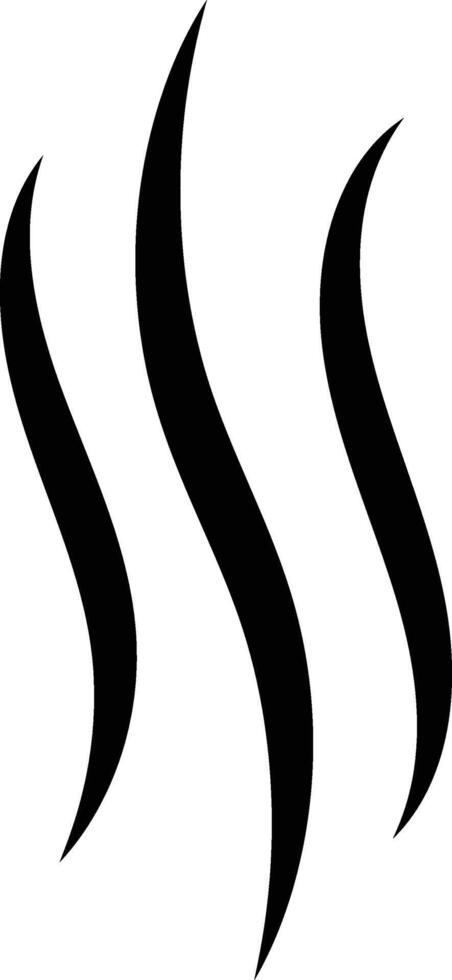 Smoke , Fume, Scent Symbol Icon vector