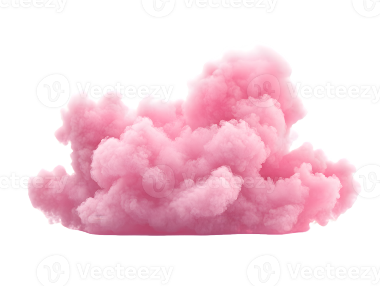 Dreamy Pastel Pink Cloud Formation png
