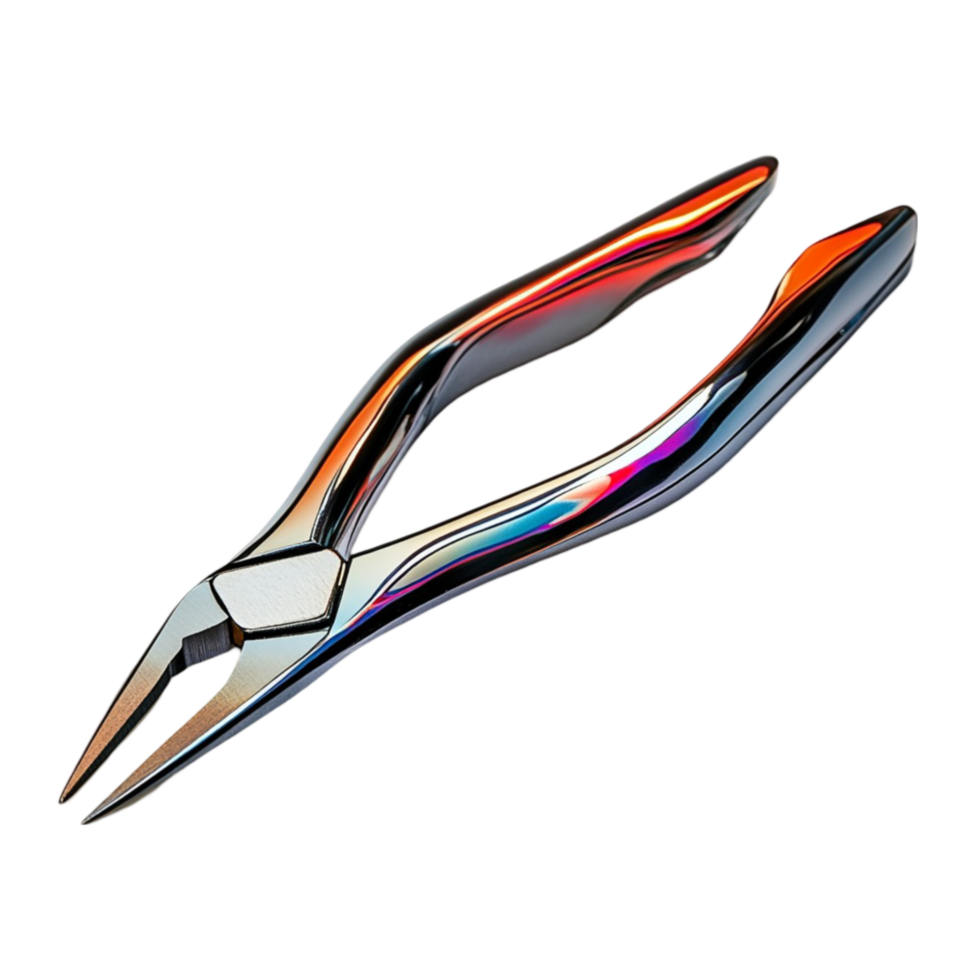 Colorful Wire Stripping Pliers for Electrical Work png