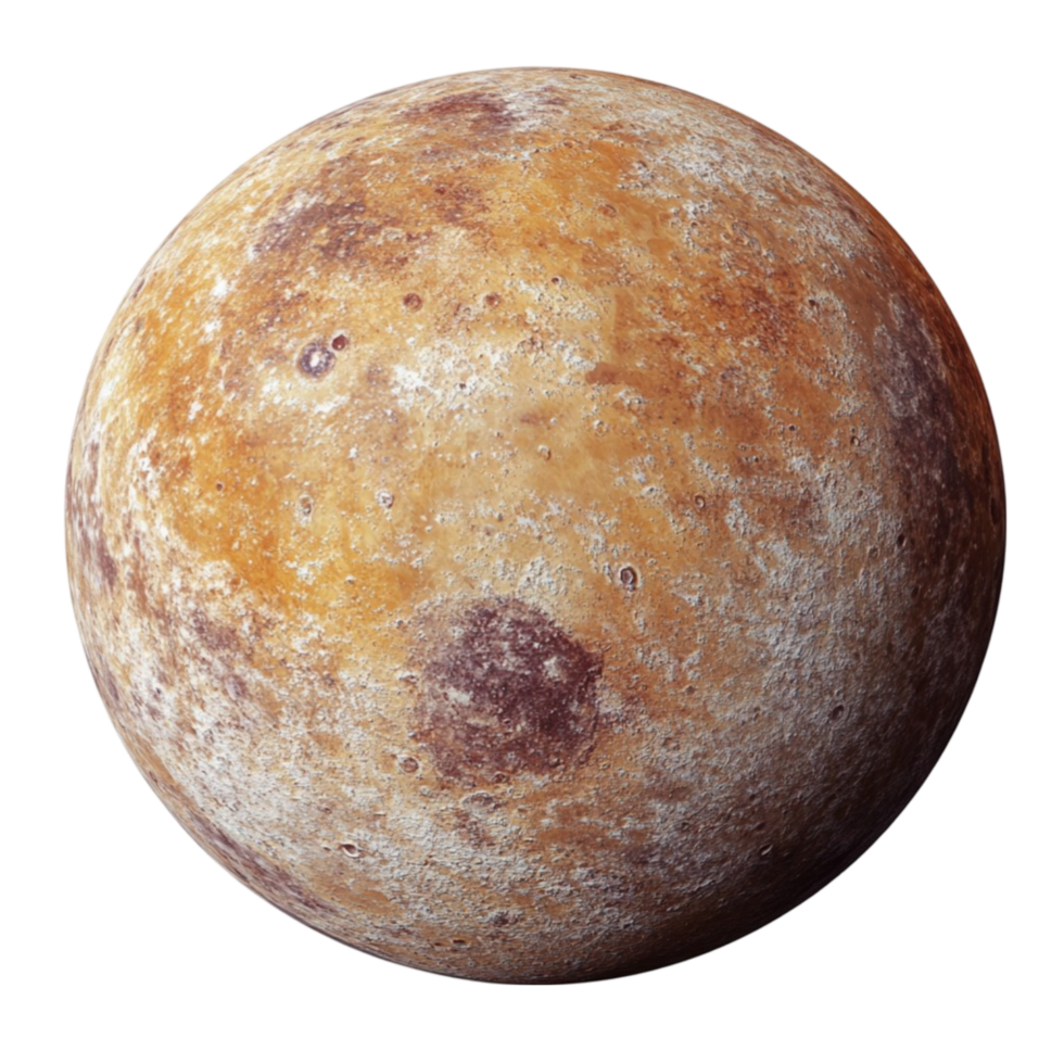 Rugged Surface of a Rocky Planet png
