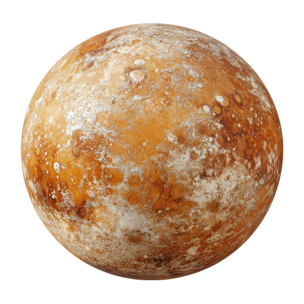 Dusty Surface of a Planet in Space png